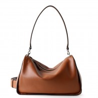 White Bag with Black Trim - Chic & Minimalist Design