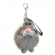 Sleeping Doll Plush Keychain Mystery Gift