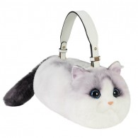 Adorable Cat - Shaped Plush Bag